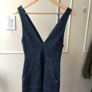 Reformation denim dress
